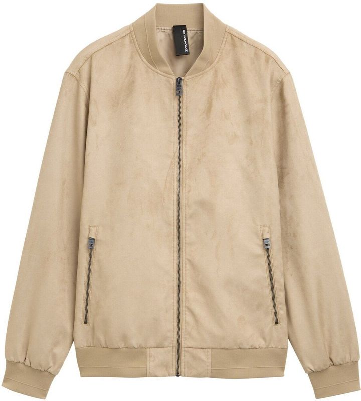TOM TAILOR - Tussenjas - Beige - Bomberjack