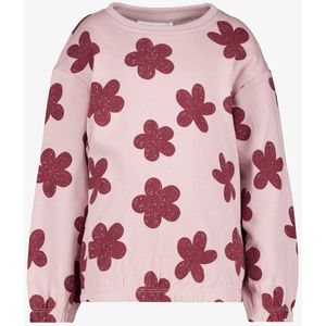 Name It meisjes trui met bloemen roze - Maat 134
