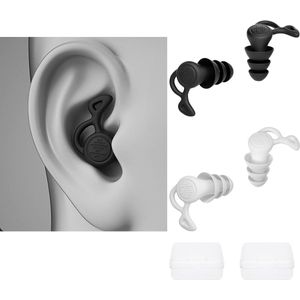 Herbruikbare Siliconen Oordoppen - Waterdicht - Geschikt Voor Zwemmen/Surfen/Slapen - Zacht En Comfortabel Voor Langdurig Gebruik
