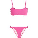 Protest Prtsidra – Bandeau bikini set Dames – Cheeky – Uitneembare vulling – Lipstickpink
