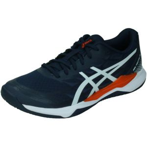 Asics gel-tactic 12 in de kleur marine.