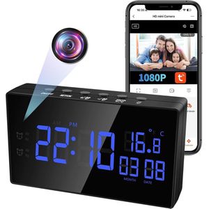 CRLYN - Spy Camera - Verborgen Beveiligingscamera - Zwart - Recorder