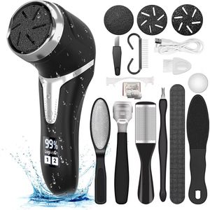 H6 Elektrische Eeltverwijderaar - Voetvijl - Eeltrasp - Eeltvijl - Voetvijl - Eeltmesjes - Stofzuigsysteem - IPX7 Waterdicht - Inclusief GRATIS Pedicure Set