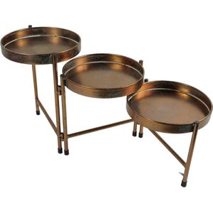 Dhaka brons table 65x19,5x28cm