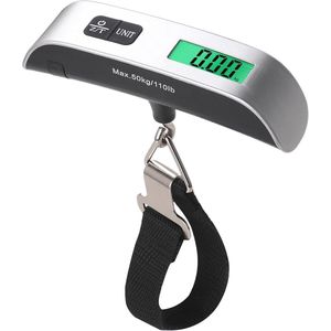 Digitale Bagageweegschaal - Maximaal 50 kg Draagbare Personenweegschaal voor Reis