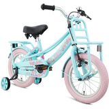 Supersuper Lola - Kinderfiets - Meisjesfiets - 14 inch - Mint/Roze