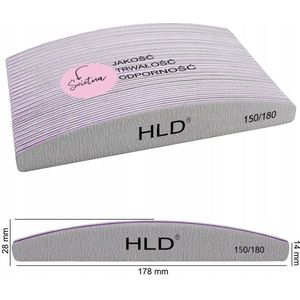 HLD Nagelvijl Laars Zeberka 150/180 - 25 stuks