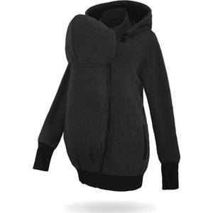 Fun2bemum Tomy Papa draagvest - Zwart - M