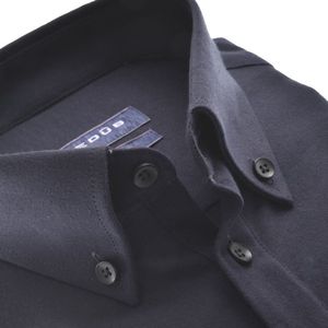 Ledûb slimfit polo jersey donkerblauw