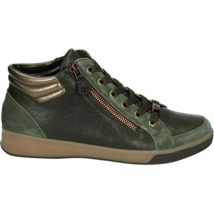 Ara 1244499 - VeterlaarzenHoge sneakersDames sneakersDames veterschoenenHalf-hoge schoenen - Kleur: Groen - Maat: 40