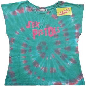 Sex Pistols - Logo Crop top - L - Groen