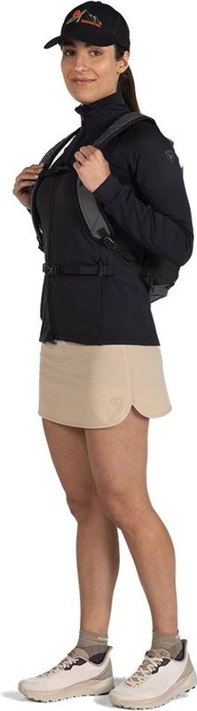 Rossignol Mid Layer Thin Sweatshirt Met Rits Zwart L Vrouw