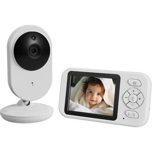 Oemmie - Babyfoon Met Camera - Draadloos - Nachtzicht - Wit