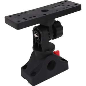 Montagebasis Universele Fishfinder-houder 360 graden rotatie - Kajakmontageplaat, Bootaccessoires .