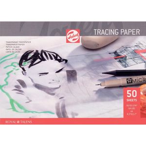 Talens Overtrekpapier A4 29,7 x 21 cm 90g 50 Vellen (91530032) - FSC-MIX