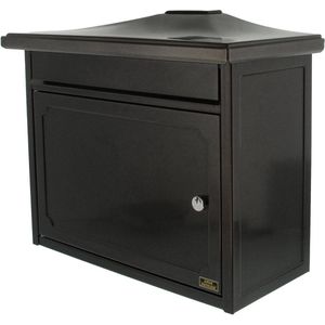 Brievenbus Comfortabele Diepte A4 Gleuf Verzinkt Staal EU-Norm EN 13724 Kopenhagen 882 E Oud Ijzer