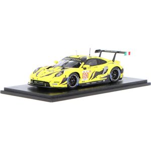 Het 1:43 Diecast-model van de Porsche 991-2 RSR-19 Team Iron Lynx #60 van de 24H LeMans van 2023. De rijders waren M. Cressoni / A. Picariello en C. Schiavoni. De fabrikant van het schaalmodel is Spark. Dit model is alleen online ve