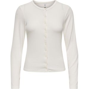 Only Vest Onlnora Cardigan Cs Jrs 15370900 Cloud Dancer Dames Maat - XS