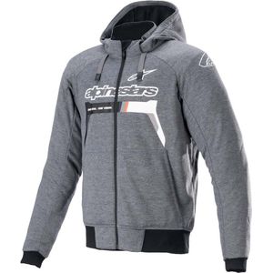 Alpinestars Chrome Ignition Hoodie Melange Dark Gray White XL - Maat -