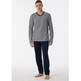 Schiesser – Warming Nightwear- Pyjama – 180278 – Grey Melange - 50