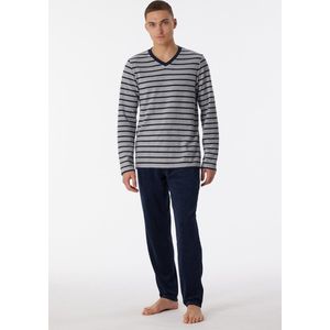 Schiesser – Warming Nightwear- Pyjama – 180278 – Grey Melange - 50