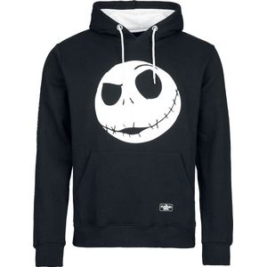 The Nightmare Before Christmas Jack Skellington Heren Trui met capuchon - zwart/wit - S