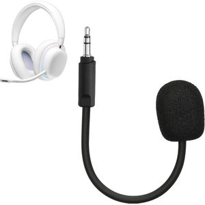kwmobile microfoon voor gaming headset - geschikt voor Logitech G735 - 16 cm - In zwart