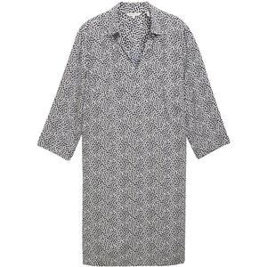 TOM TAILOR - Damesjurk - Navy - Organic Dot Design