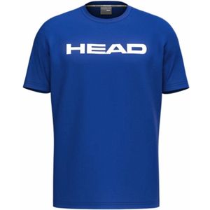 HEAD - Club Original Tee - Sportshirt - Royal - Katoen/Polyester/Elastaan