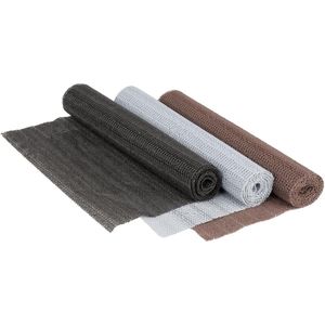 All Ride - Antislipmat 30x150cm pvc - Antislipmat - Microvezel (Mf) - zwart/bruin/grijs