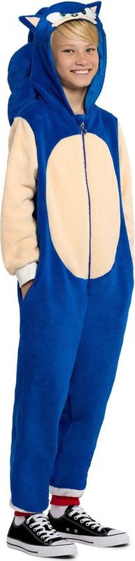 OppoSuits - Sonic The Hedgehog - Onesie - Blauw