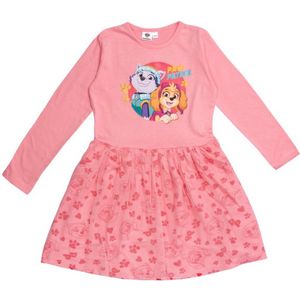 Paw Patrol Pyjama / Shortama - Roze / Grijs - Katoen - maat 110/116