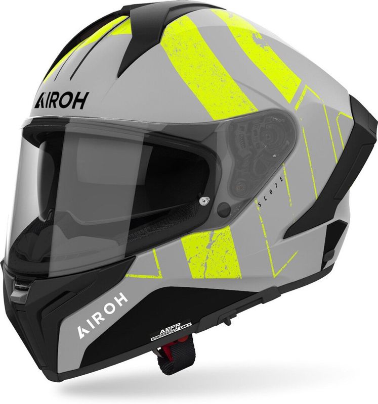 Airoh - Matryx Scope - Integraalhelm - Geel Mat