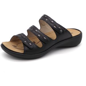 Josef Seibel Dames Slipper Ibiza 66 - 86766-973-100 Zwart - Maat 40