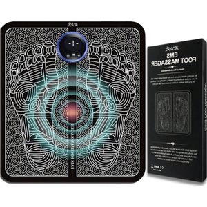 RVK Been- en Voetmassager Draagbare - Bloedcirculatie Stimulator voor Vrouwen/Mannen - Ontspanning van Stijve Spieren - Pijnverlichting - Verbetering van de Circulatie Elektrische voetmassage