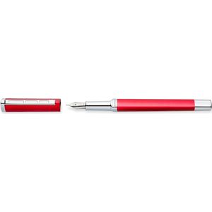 STAEDTLER triplus vulpen M punt, rood lichaam