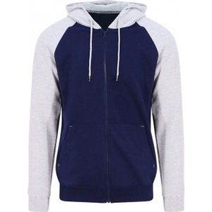 Baseball Hoodie met rits Unisex maat S