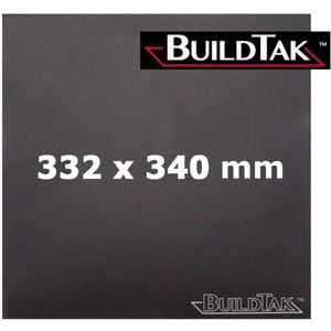 BUILDTAK - Printbedcoating Original - Zwart - 332 x 340 mm