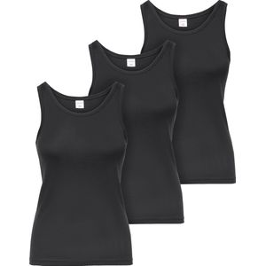 Ladeheid 3 pack Dameshemd Singlet-Onderhemd – Zwart – S - LA-LA40-262-US