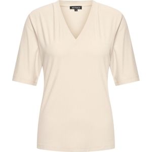 Mi Piace - Ribbel Travel Top - Kit - V-hals - Korte Mouwen