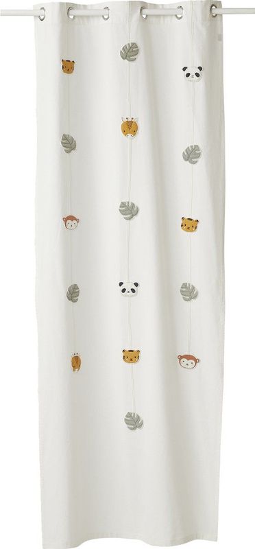 Vertbaudet - Hanoi - Zeefgordijn - 105 x 180 cm - Wit