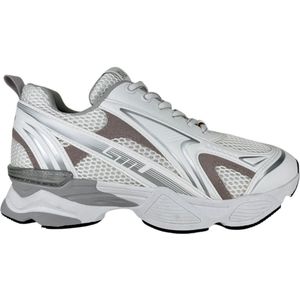 Steve Madden Heren Sneakers Wit SM12000842/002 Speedometer