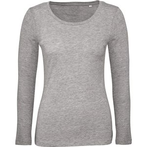 B&C Ladies' organic Inspire long-sleeve T-shirt CGTW071 - Sport Grey - S