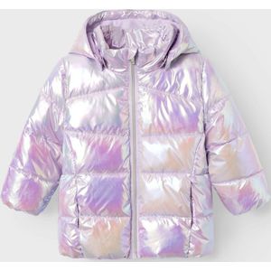 Name it Nmfmolina Jacket Shiny Meisjes Jas