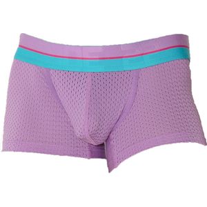 CODE 22 Bright Mesh Trunk Grape - MAAT L - Heren Ondergoed - Boxershort voor Man - Mannen Boxershort