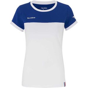 Tecnifibre F1 Stretch T-shirt Met Korte Mouwen Wit 12-14 Years Meisjes