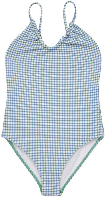 Roxy Gingham Rg Zwemkleding Blauw 14 Years Meisjes