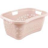 keeeper - Ergonomische Wasmand - Nordic Pink - 50 l - Robuuste Kunststof