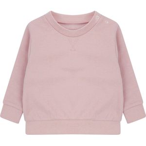 Larkwood - Sustainable Fashion Baby Sweater - Soft Pink maat 18/24 Monate