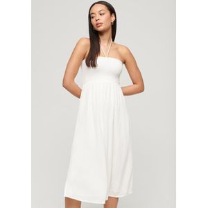 Superdry - Smocked Midi Beach - Lange Jurk
